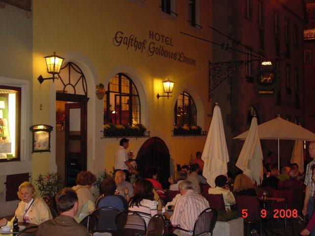 Hotel Goldenes Lamm Rothenburg ob der Tauber Exterior foto