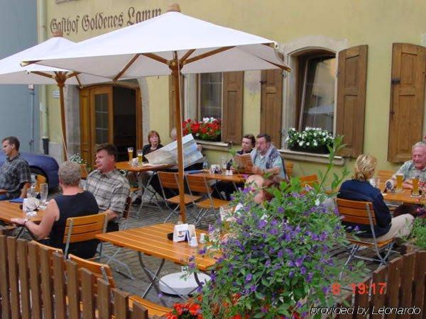 Hotel Goldenes Lamm Rothenburg ob der Tauber Exterior foto